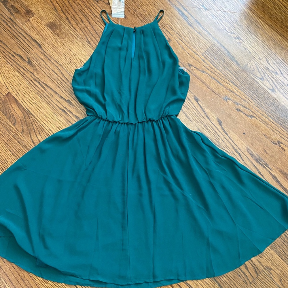 Hunter green dress!